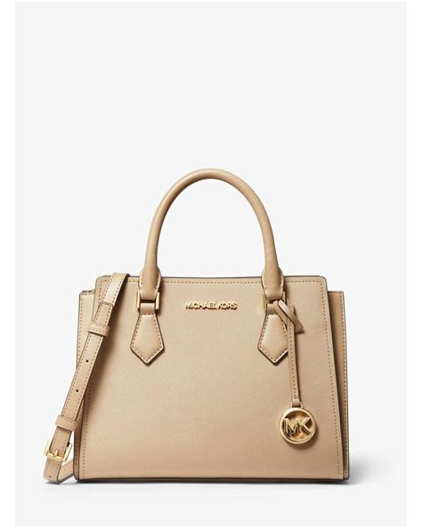 Michael Kors Women's Hope Medium Saffiano Leather Satchel